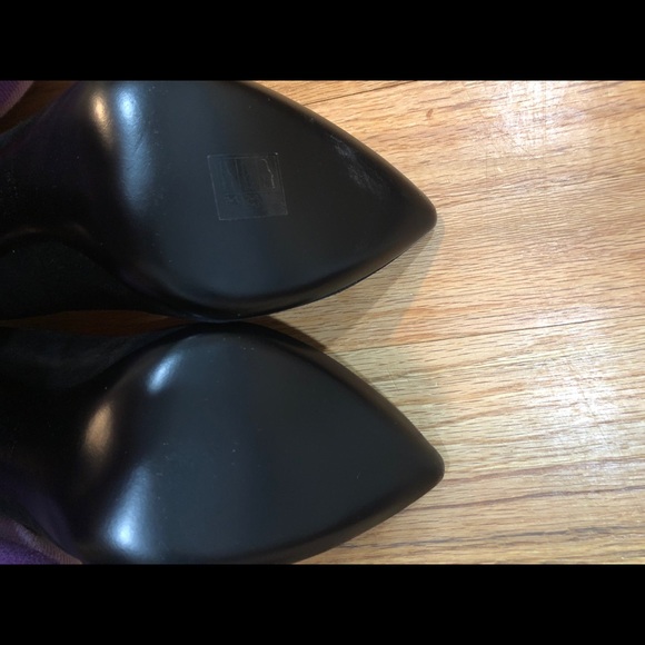 Brand new black suede miu miu heels - Picture 6 of 11